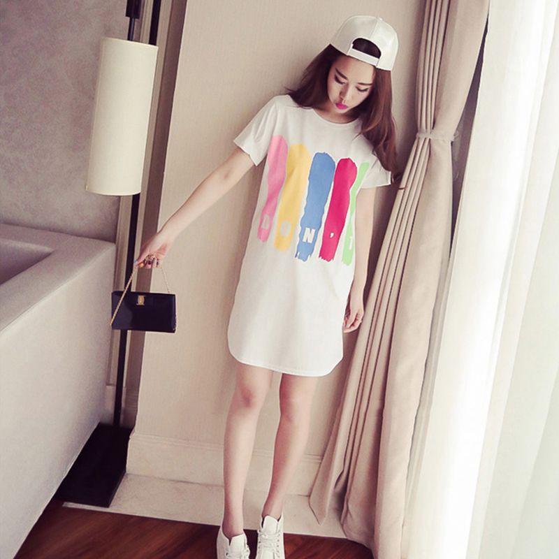 Đầm nữ tay ngắn thời trang xinh xắn