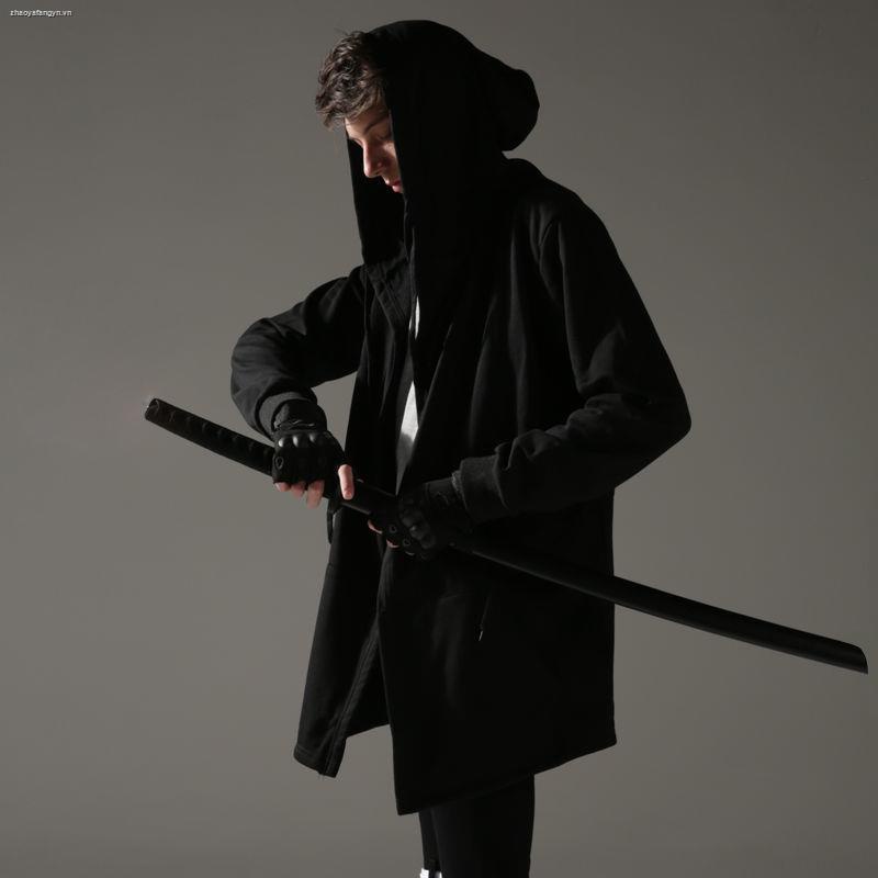 Áo khoác hoodie dáng rộng phong cách thời trang sát thủ cá tính cho cặp đôi