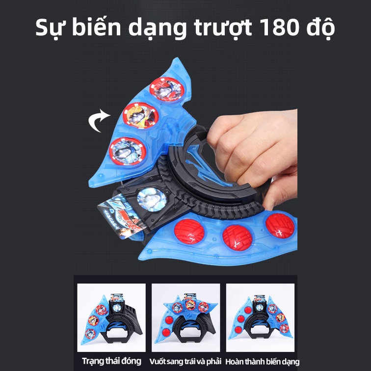 Ultraman Z Siêu nhân điện quang Zett Riser Zeta Thiết Bị Chuyển Đổi Đồ Chơi Dành Cho Bé Trai