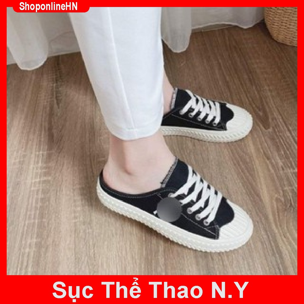 Giày sục  thể thao dây chữ sục N.Y shoponolinehanoi | BigBuy360 - bigbuy360.vn