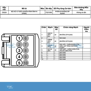 Jack module giữ làn Focus
