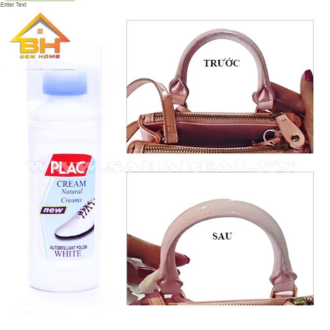 Combo 2 chai dung dịch đánh tẩy trắng giày, túi xách PLAC [SIÊU RẺ]