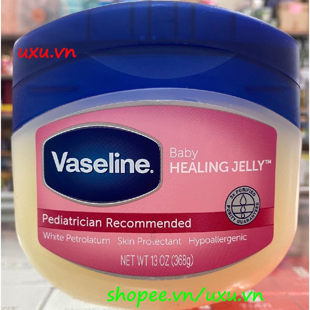 Sáp Dưỡng Da 368G Vaseline 100% Pure Baby Không Màu, Với uxu.vn Tất Cả Là Chính Hãng.