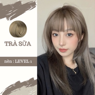 Set màu nhuộm tóc -trà sữa