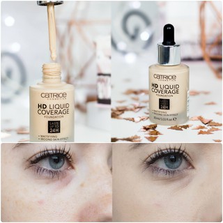 KEM NỀN CATRICE HD LIQUID COVERAGE FOUNDATION 24H