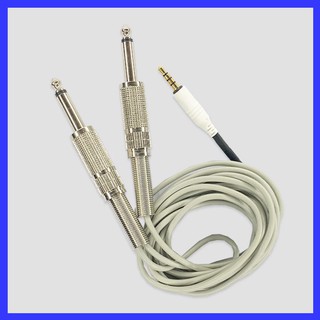Dây livestream 2 cổng 6.5mm ra cổng 3.5mm cho điện thoại (MONO)
