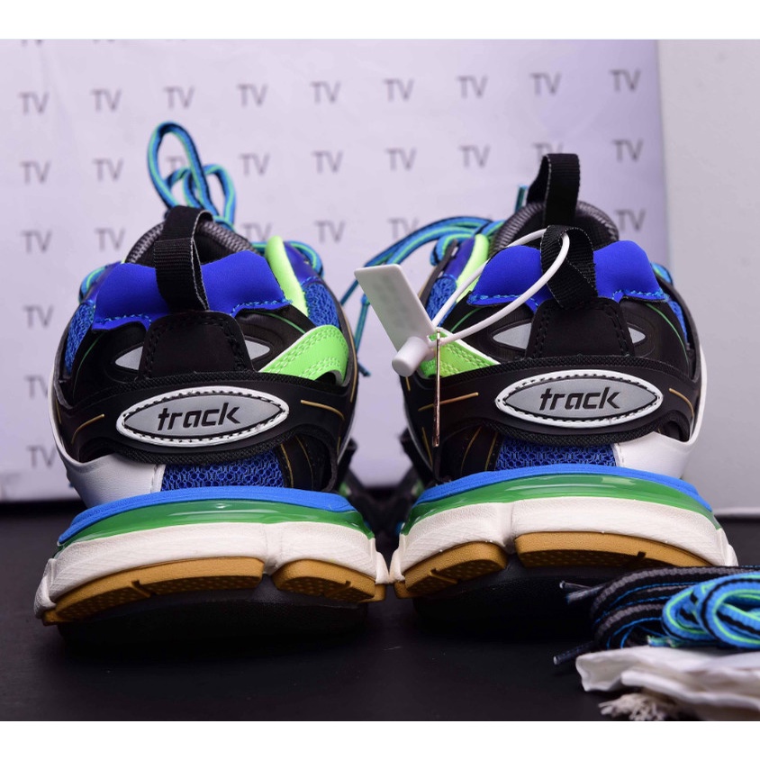 SNEAKER NAM NỮ GIẦY THỂ THAO  BALENCIAGA TRACK màu xanh đen