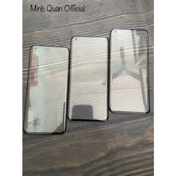 Kính ép xiaomi mi 10, mi 10S, Mi 10 pro liền keo đục lỗ sẵn
