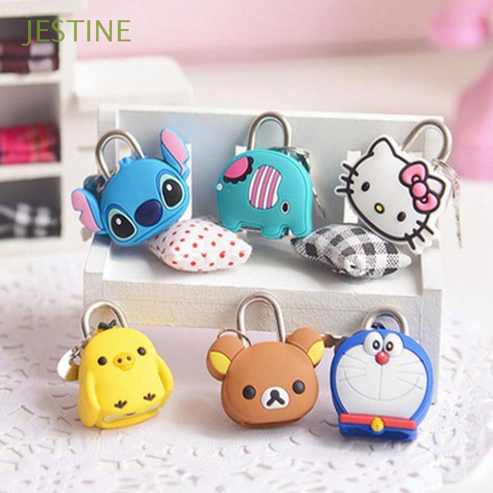 Ổ Khóa Mini Kiểu Dáng Hoạt Hình Sáng Tạo Dễ Thương Đa Ứng Dụng