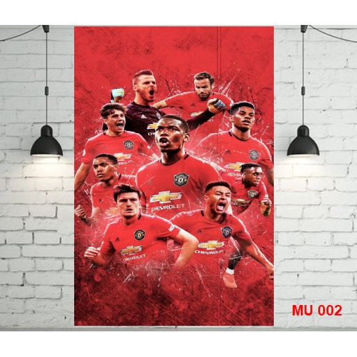 Poster decal dán tường câu lạc bộ Mu - Chelsea - Arsenal - Barca- Real - Liverpool