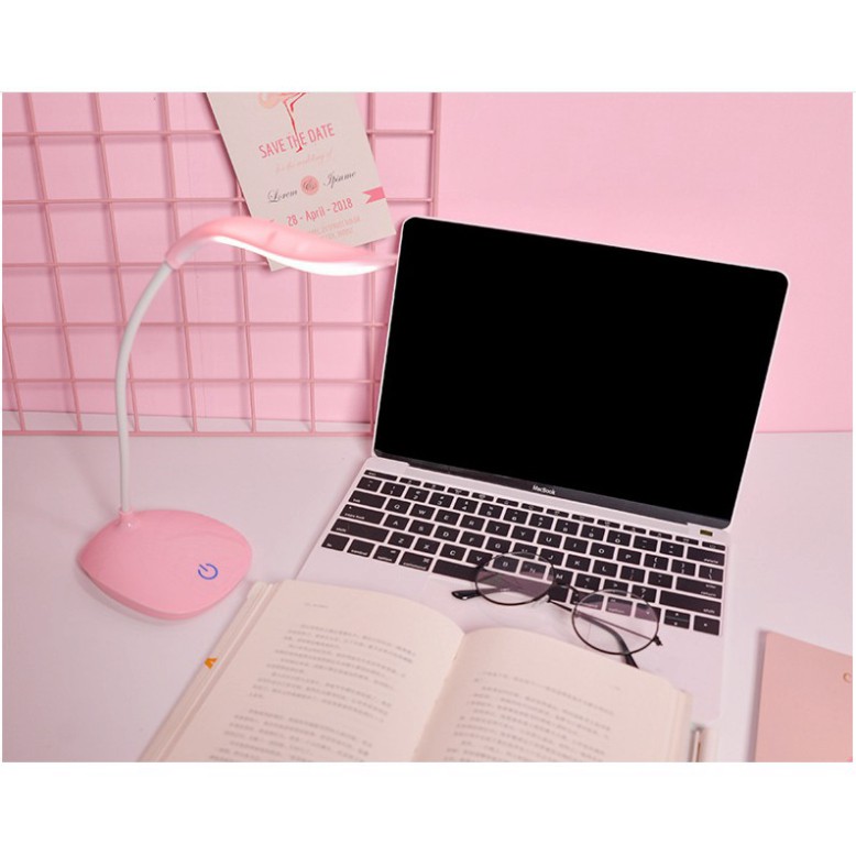 Đèn Led Để Bàn 3 Cấp Độ sáng, đèn sạc, phù hợp đọc sách, cho trẻ học bài