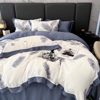 Set Chăn Ga Gối Lụa Tencel Hoa Freemondle ( set 4 món)