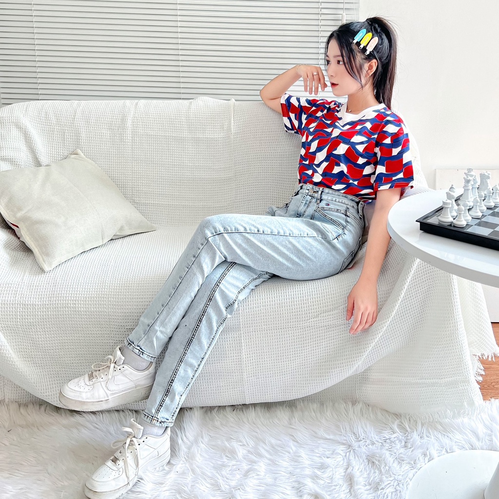 Áo Thun Tom.my Hàng VNXK, Chất Liệu 100% Cotton Mềm Mịn.