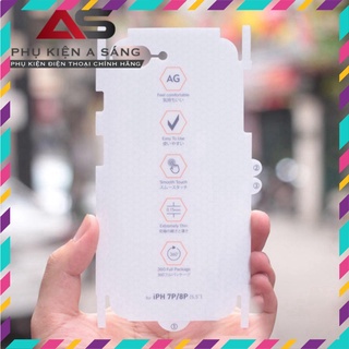 Miếng dán ppf nhám mặt trước và sau đt cho iphone và samsung