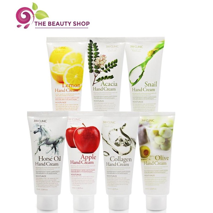 Kem dưỡng da tay 3W Clinic Hand Cream