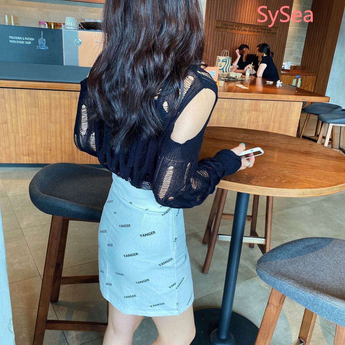 Chân Váy Chữ A Lưng Cao In Chữ Thời Trang Mùa Hè Cho Nữ | BigBuy360 - bigbuy360.vn