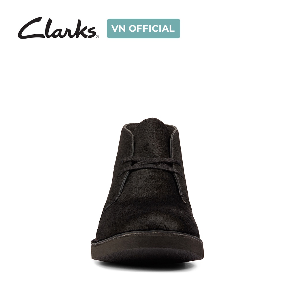 Giày Ankle Boot Nữ CLARKS Desert Boot 2 Màu Đen