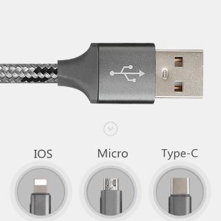 Dây Cáp Sạc Nhanh 3 Trong 1 Cho Iphone/Android