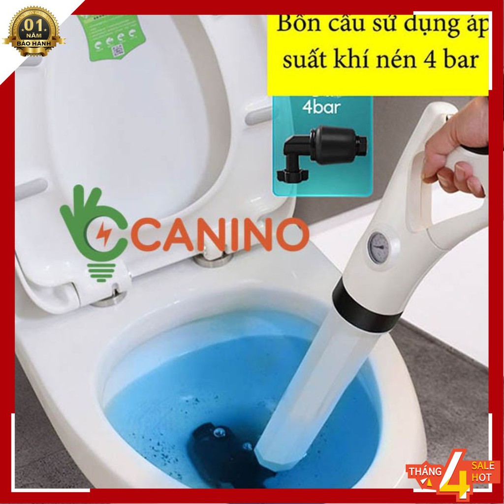 Dụng Cụ Thông Tắc Bồn Cầu FREESHIP Thông Tắc Cống Thoát canino Cao Cấp