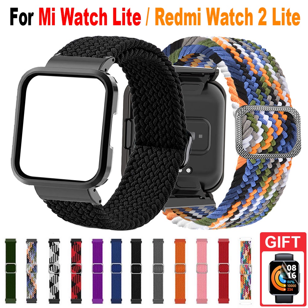 Dây Đeo Sợi Nylon Cho Đồng Hồ Thông Minh Xiaomi Mi Watch Lite / Redmi Watch 2 Lite