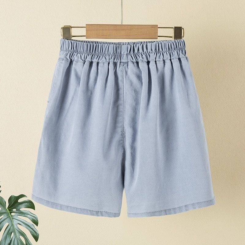 Quần Short Denim Mỏng Phong Cách Mới 2022 Cho Bé Gái