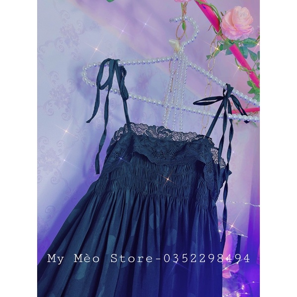 đầm bi phối ren dây cột | BigBuy360 - bigbuy360.vn