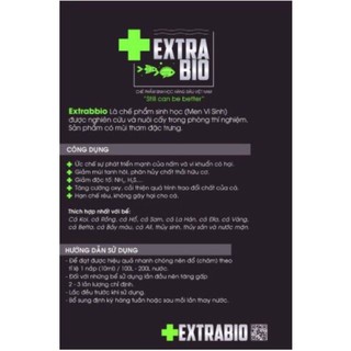 Vi sinh Extrabio 250ml, 500ml & 1000ml