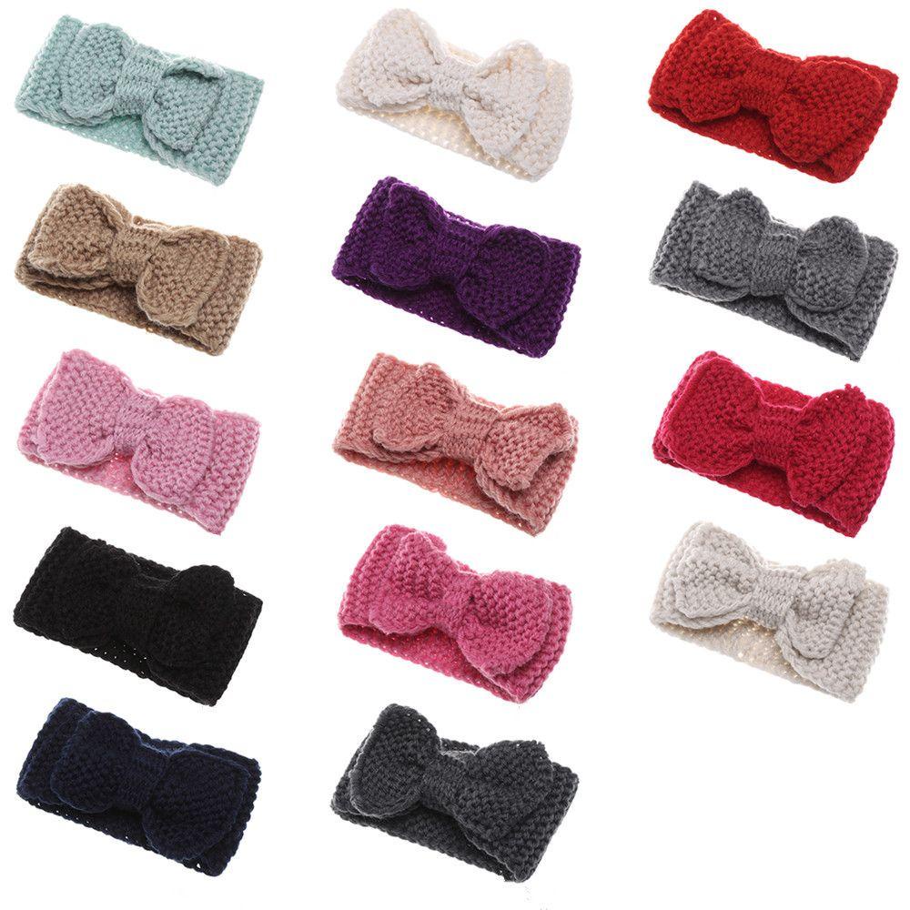 Băng Đô Dệt Kim Co Giãn Mềm Mại Cho Bé Gái