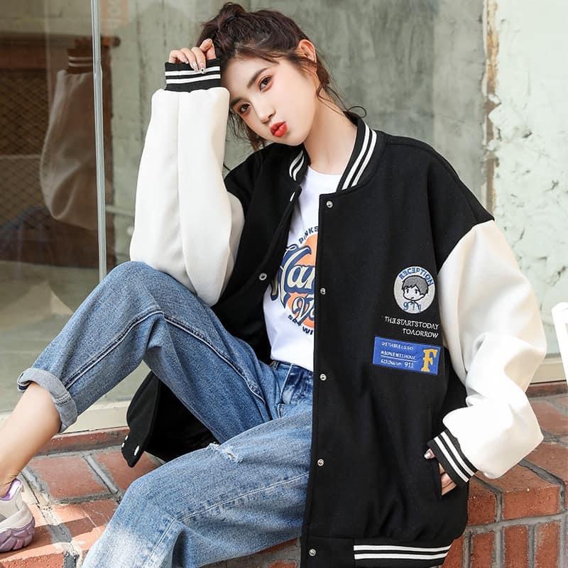 Áo cardigan nữ thun nỉ form rộng kiểu dáng siêu xinh