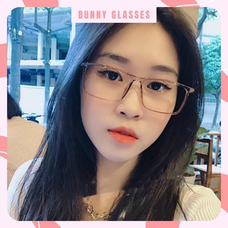 Gọng Kính Cận Vuông Nhựa Dẻo hàn D8095 Hồng - Gọng Kính Mắt Vuông