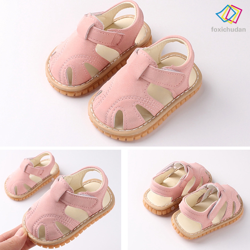 FCD☆ Baby Girl Boy Soft Sole Shoes Infant Toddler Summer Sandals Soft Bottom Non-Slip Shoes