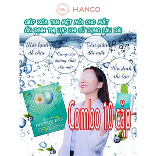 [Combo 10 cặp] Mặt nạ Mắt Doctor Eye - Dưỡng mắt thảo dược-** CAM KẾT CHÍNH HÃNG