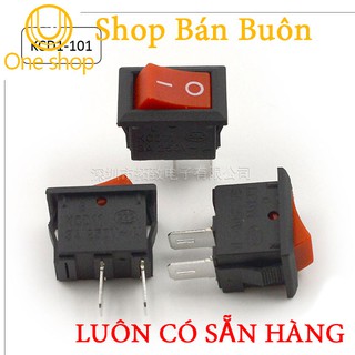 Công Tắc Bập Bênh KCD1-101 6A 250V 2P