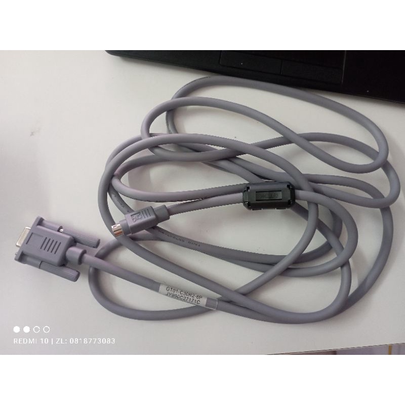 QC30R2 Cáp kết nối PLC Q cổng tròn với HMI Got1000 Got2000 qua cổng RS-232