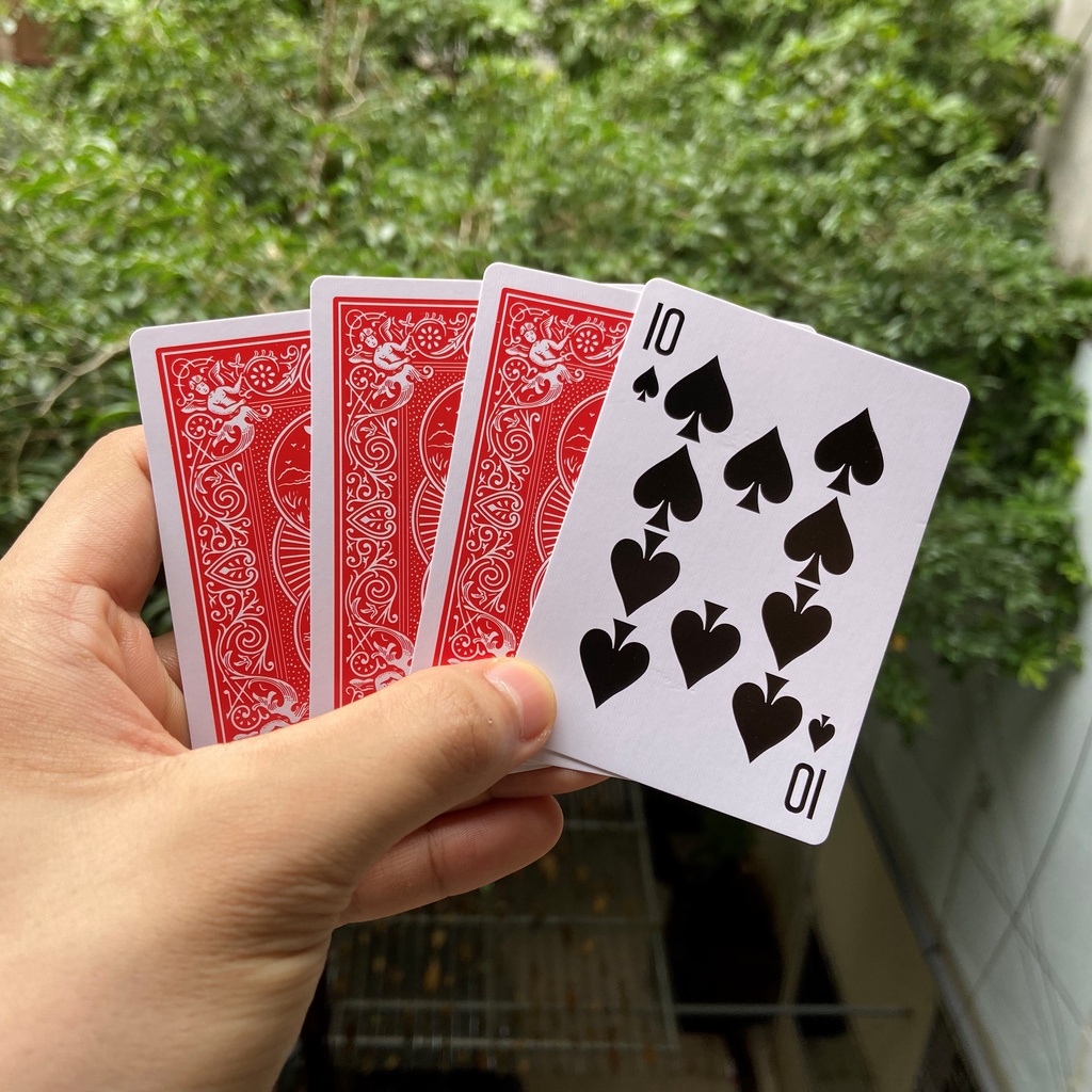 Ảo Thuật Bài 10 Biến Thành Át
