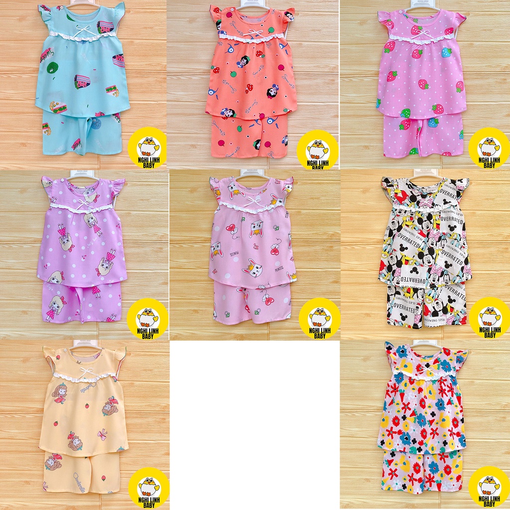 18-19kg - Bộ đồ tole/tone siêu giá rẻ nhiều mẫu dễ thương cho bé trai và bé gái - Nghi Linh Baby