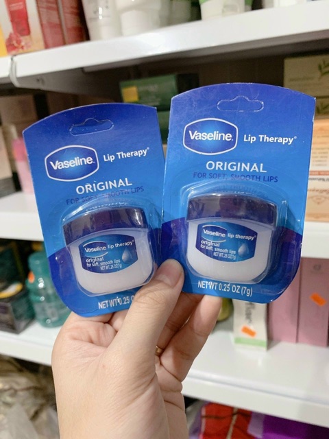 SON DƯỠNG MÔI VASELINE CÓ ĐỦ 3 MÀU