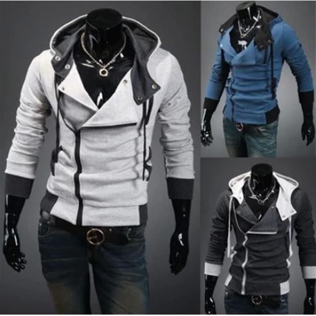 ❐✴Áo Khoác Hoodie Phong Cách Assassin 'S Creed 3 Cá Tính Cho Nam