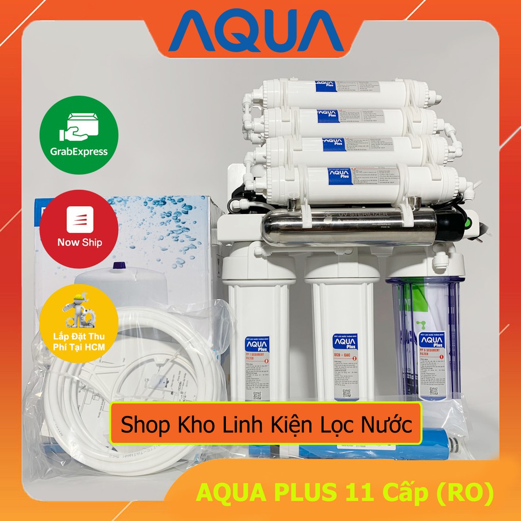 Máy Lọc Nước RO Aqua Plus Đèn UV Không Tủ