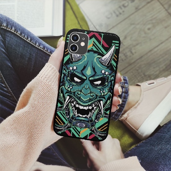 Ốp Lưng Thanh Lịch Hình Nghệ Thuật Mặt Quỷ Hung Dữ Chống Nước cho IPHONE SAMSUNG MYS20220493