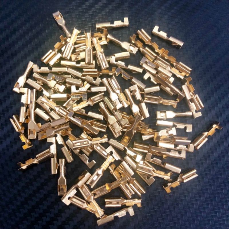 100 Đầu cos xe máy - cos ghim đực cái 2.8