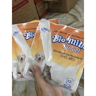 Sữa Biomilk cho chó mèo gói 100g