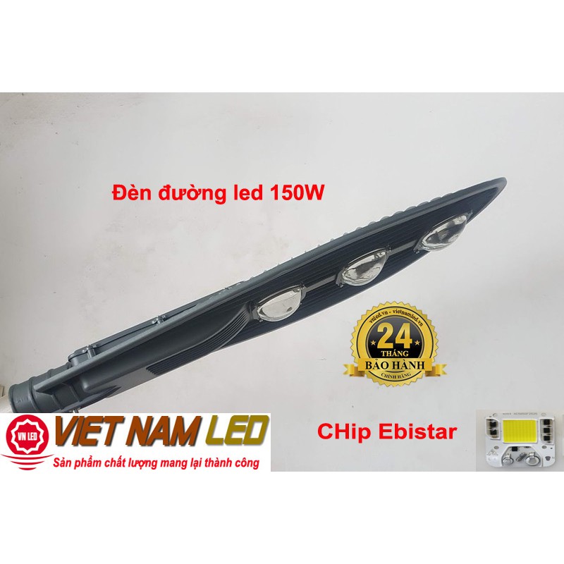 Đèn đường led 150W 3 mắt led, đèn led đường phố 0936395395