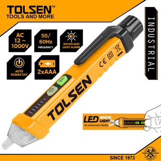 ⚡️Sale sốc⚡️ { Hàng chính_hãng}Bút dò điện áp âm tường xoay chiều công nghiệp Tolsen 38110