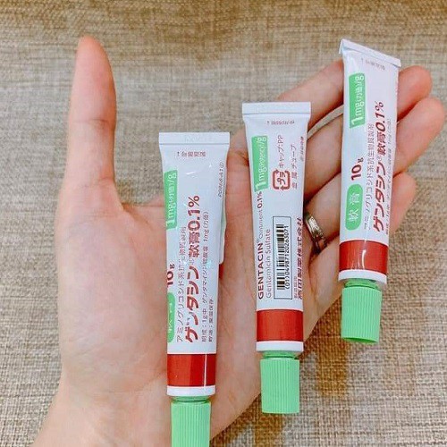 [HÀNG CHUẨN] Kem mờ sẹo Nhật Gentacin 10g_Thổi bay những vết sẹo xấu xí