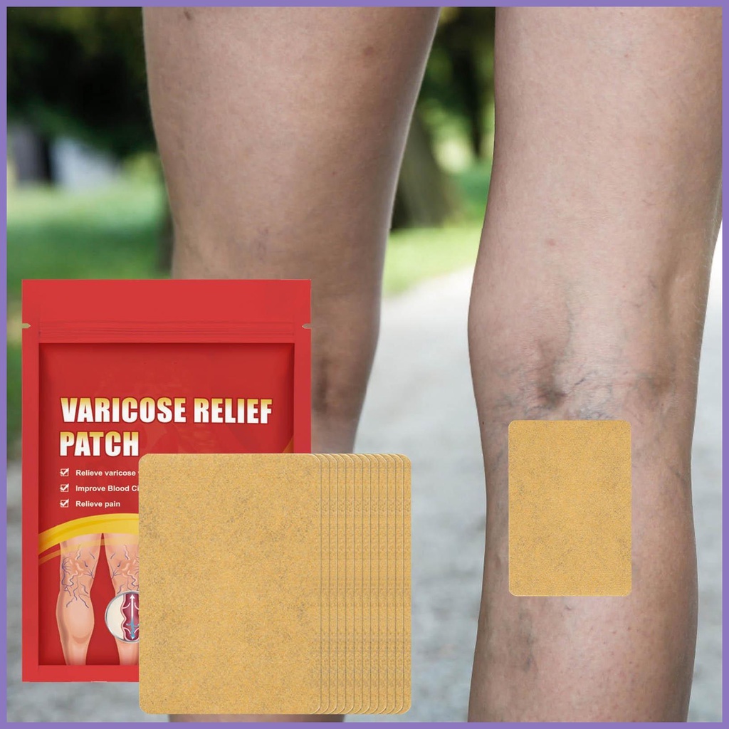 Bộ 12 Miếng Dán Giảm Giãn Tĩnh Mạch Cho Nam Nữ nota2vn
