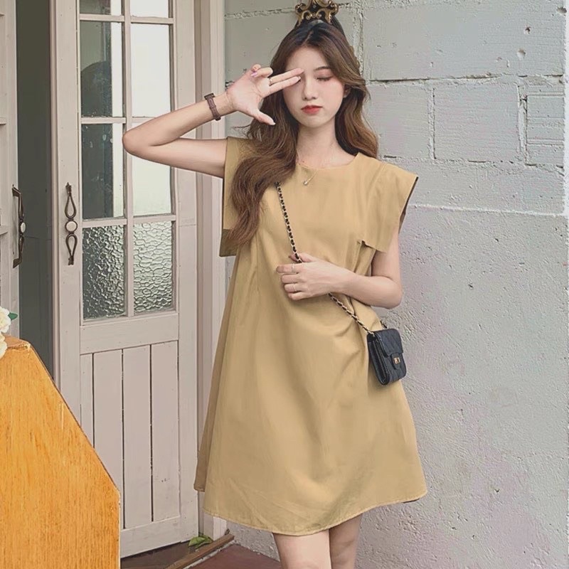 Váy Bầu - Đầm Bầu kiểu dáng babydoll 3 màu cực xinh fresz 40-68kg