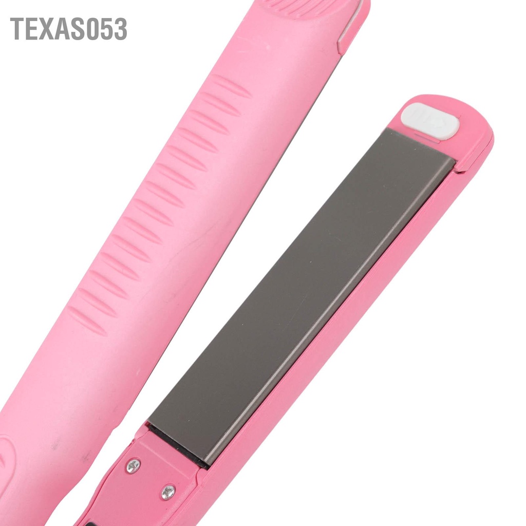 [Hàng mới về] Máy duỗi tóc 3 trong 1 với tấm bảng có thể thay thế nhiệt độ bằng sắt phẳng giắc cắm EU 110V ‑ 220V