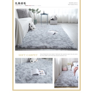 Thảm lông trải sàn, decor phòng giá rẻ, thảm lông kích thước lớn 1m6x2m