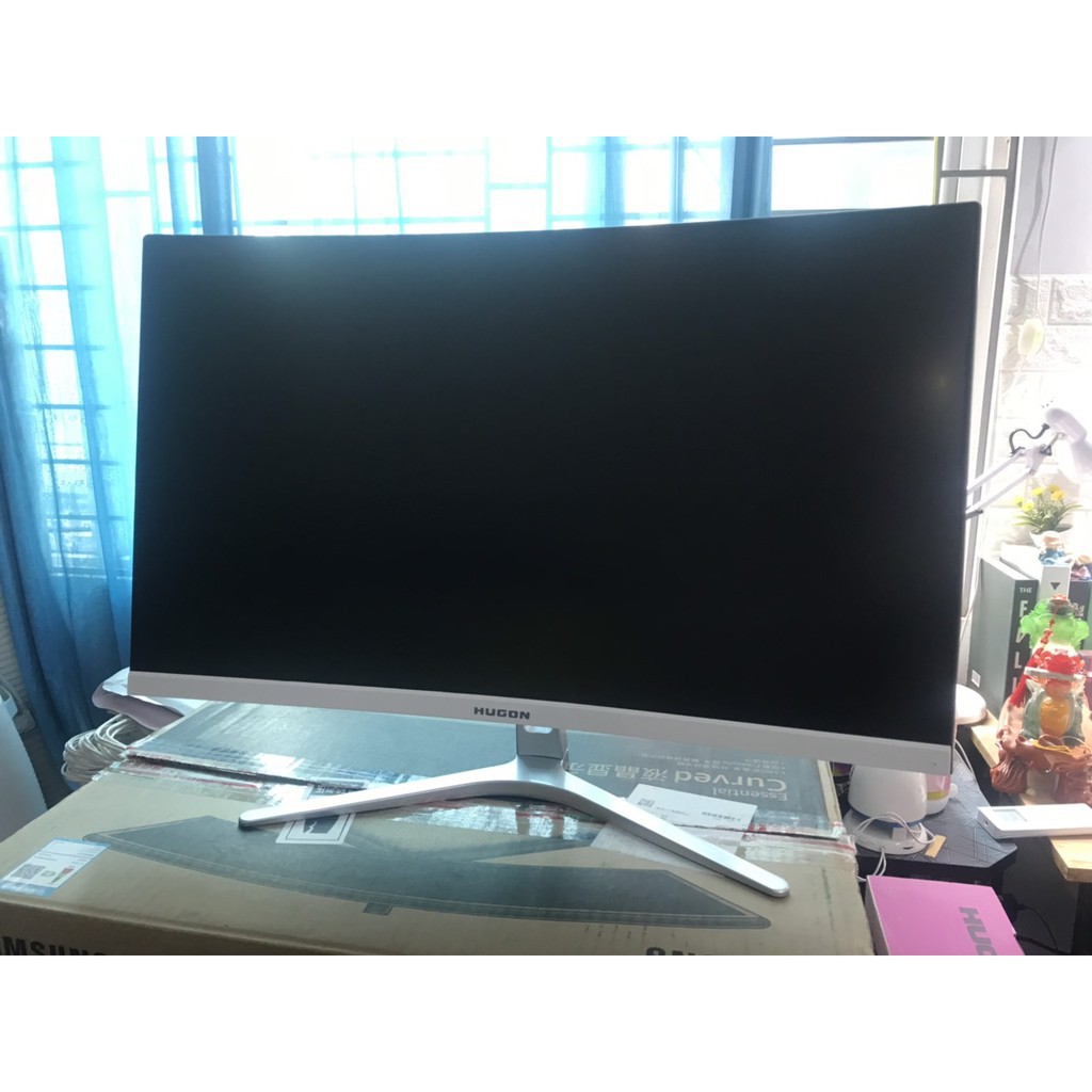 Màn Hình Máy Tính Cong Full Viền 24inch Mới HUGON Q24 | BigBuy360 - bigbuy360.vn